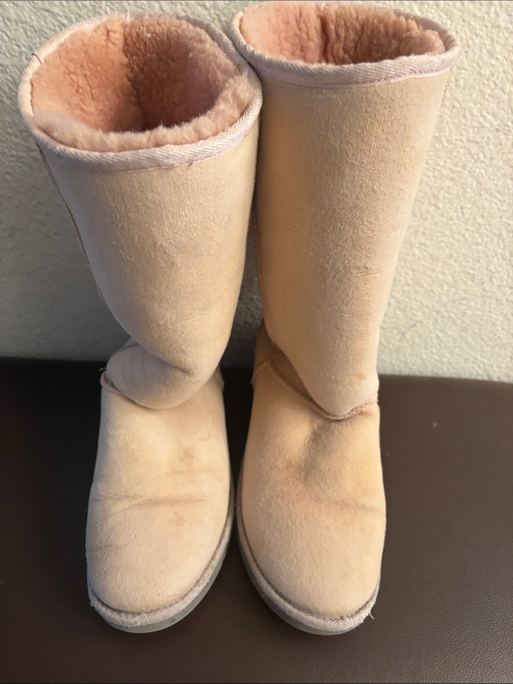 Classic Tall Shearling-Lined Winter Boots in Light pink uggs